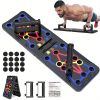 Push Up Board; Foldable Multi-Functional 20-In-1 Push Up Board