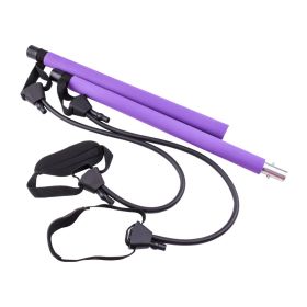 1pc Multifunctional Resistance Band Bar Pilates Bar