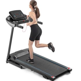 Electric Motorized Treadmill with Audio Speakers