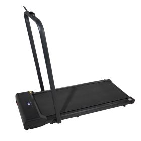 Walking Pad Treadmill Under Desk 240 lb Capacity Black