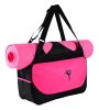 Multifunction Yoga Mat Tote Bag: [Red]