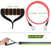 11Pcs Resistance Bands Set; Workout Tubes Exercise Tube Bands Up to 100lbs