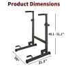 Power Tower Dip Station with Bench Pull Up Bar Stand