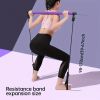 1pc Multifunctional Resistance Band Bar Pilates Bar