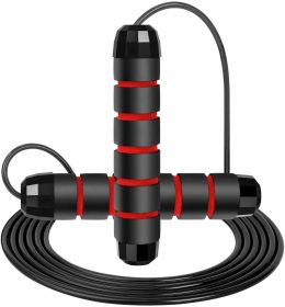 Jump Rope Tangle-Free Rapid Speed Jumping Rope Cable with Ball Bearings