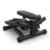 Mini Stair Stepper Machine with Resistance Bands 330lbs-Black