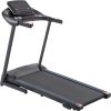 Electric Motorized Treadmill with Audio Speakers; Max. 10 MPH