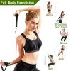 11Pcs Resistance Bands Set; Workout Tubes Exercise Tube Bands Up to 100lbs