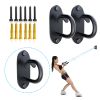 3-piece wall-mounted exercise anchor, resistance band