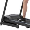 Electric Motorized Treadmill with Audio Speakers; Max. 10 MPH