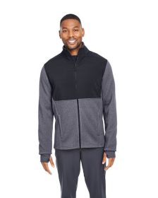 Men's Pursuit Jacket - BLACK HTHR/ BLK - S (Color: FRONTR HTHR/ BLK, size: XL)