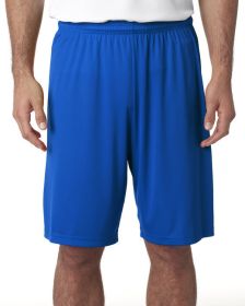 Men's 9" Inseam Performance Short - BLACK - S (Color: ROYAL, size: 2XL)