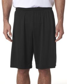 Men's 9" Inseam Performance Short - BLACK - S (Color: Black, size: L)