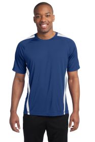 Sport-Tek Colorblock PosiCharge Competitor Tee ST351 (Color: True Royal/ White, size: XL)