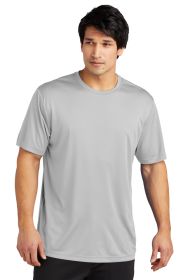 Sport-Tek PosiCharge Re-Compete Tee ST720 (Color: Silver, size: M)