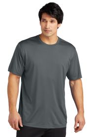 Sport-Tek PosiCharge Re-Compete Tee ST720 (Color: Iron Grey, size: XS)