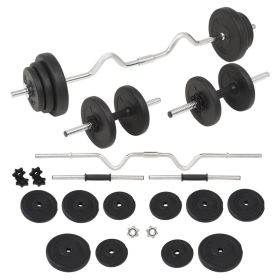 Barbell and Dumbbell Set 66.1 lb (SKU: 91401)