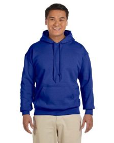 Pack Of 5 Gildan G185 Adult Heavy Blend 8 oz., 50/50 Hooded Sweatshirt (Color: ROYAL, size: L)