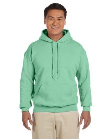 Pack Of 5 Gildan G185 Adult Heavy Blend 8 oz., 50/50 Hooded Sweatshirt (Color: Mint Green, size: S)