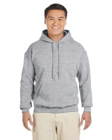 Pack Of 5 Gildan G185 Adult Heavy Blend 8 oz., 50/50 Hooded Sweatshirt (Color: Sport Grey, size: XL)