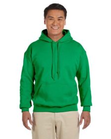 Pack Of 5 Gildan G185 Adult Heavy Blend 8 oz., 50/50 Hooded Sweatshirt (Color: IRISH GREEN, size: XL)