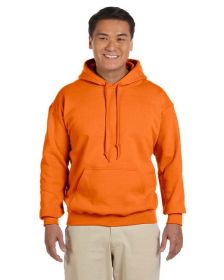 Pack Of 5 Gildan G185 Adult Heavy Blend 8 oz., 50/50 Hooded Sweatshirt (Color: S ORANGE, size: 3XL)