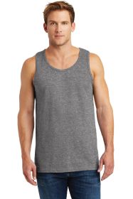 Gildan Heavy Cotton Tank Top G5200 (Color: Graphite Heather, size: M)