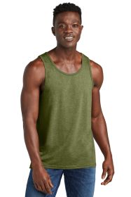 Allmade Unisex Tri-Blend Tank AL2019 (Color: Olive You Green, size: 2XL)