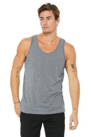 BELLA+CANVAS Unisex Jersey Tank BC3480 (Color: Athletic Heather, size: L)