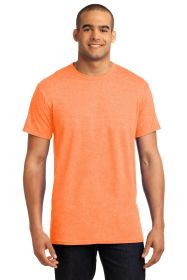 Hanes X-Temp T-Shirt 4200 (Color: Neon Orange Heather, size: S)