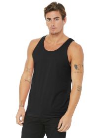 BELLA+CANVAS Unisex Jersey Tank BC3480 (Color: Black, size: M)