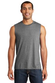 District V I T Muscle Tank DT6300 (Color: Grey Frost, size: 2XL)