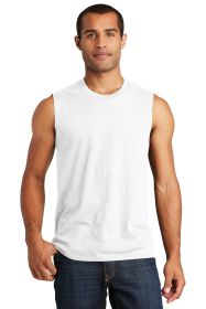 District V I T Muscle Tank DT6300 (Color: White, size: L)