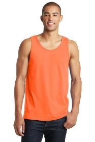 District The Concert Tank DT5300 (Color: Neon Orange, size: L)