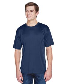 UltraClub 8620 Men's Cool & Dry Basic Performance T-Shirt (Color: Navy, size: 4XL)