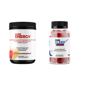 Control Bundle Pre-Workout and Sleep (Pre-Workout: Pure Energy, Sleep: Pure Sleep Gummies)