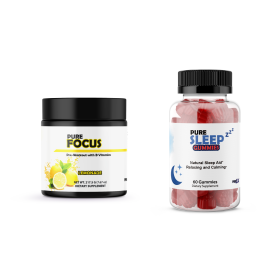 Control Bundle Pre-Workout and Sleep (Pre-Workout: Pure Focus, Sleep: Pure Sleep Gummies)