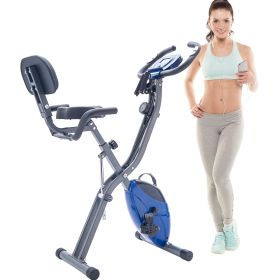 Fitness Upright and Recumbent X-Bike (Color: as Pic)