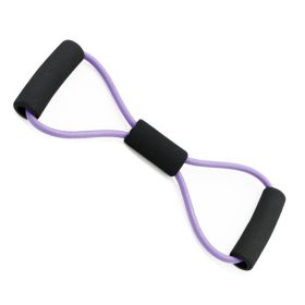 Fitness Body Building Resistance Bands (Color: 10706711-purple)