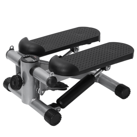 Hydraulic Fitness Stepper with LCD Monitor (Color: as Pic)