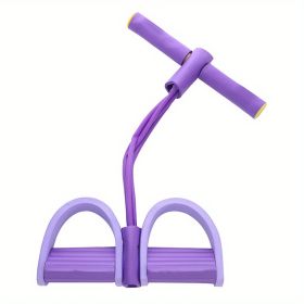 Women's Stretcher; Slip-on Pull Rope Puller (Color: Purple)